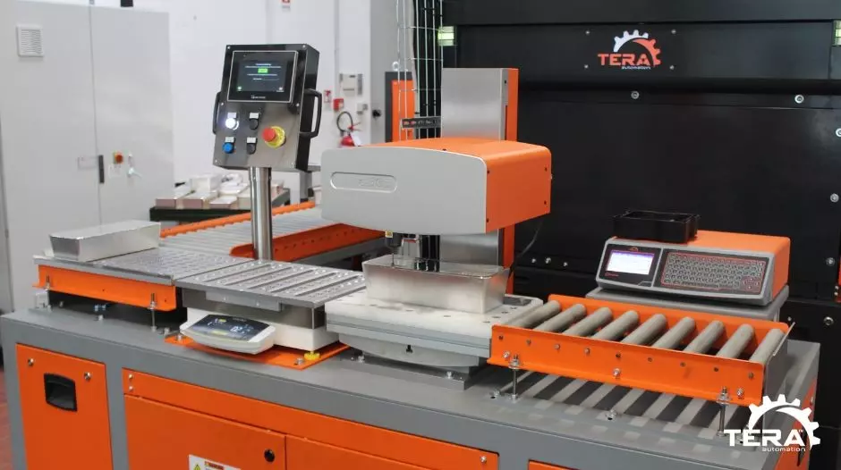 T-WM Integrated ingot weighing and serialisation system