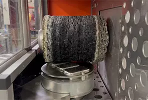 HOW DOES T-BRUSH MACHINE WORK?